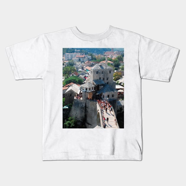 Stari Most Kids T-Shirt by jojobob